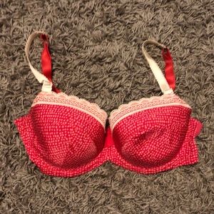 🎀 Evollove Rose Blush Padded Balcony Bra 32G